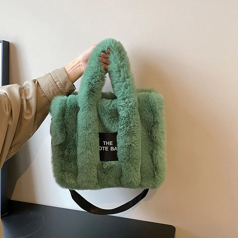 Sac en fausse fourrure