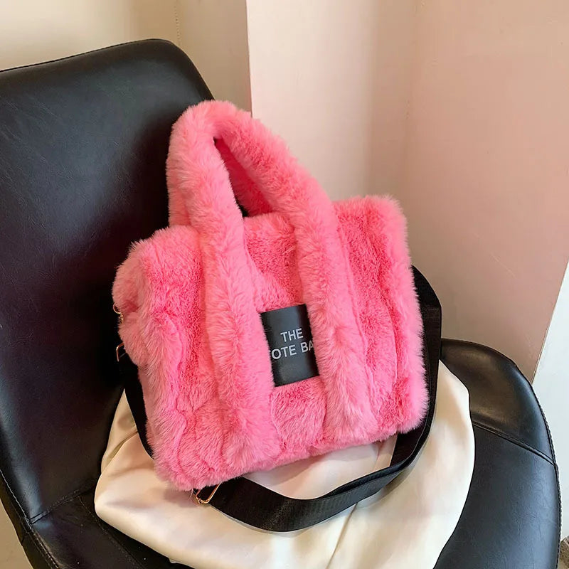 Sac en fausse fourrure