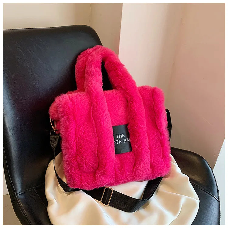 Sac en fausse fourrure